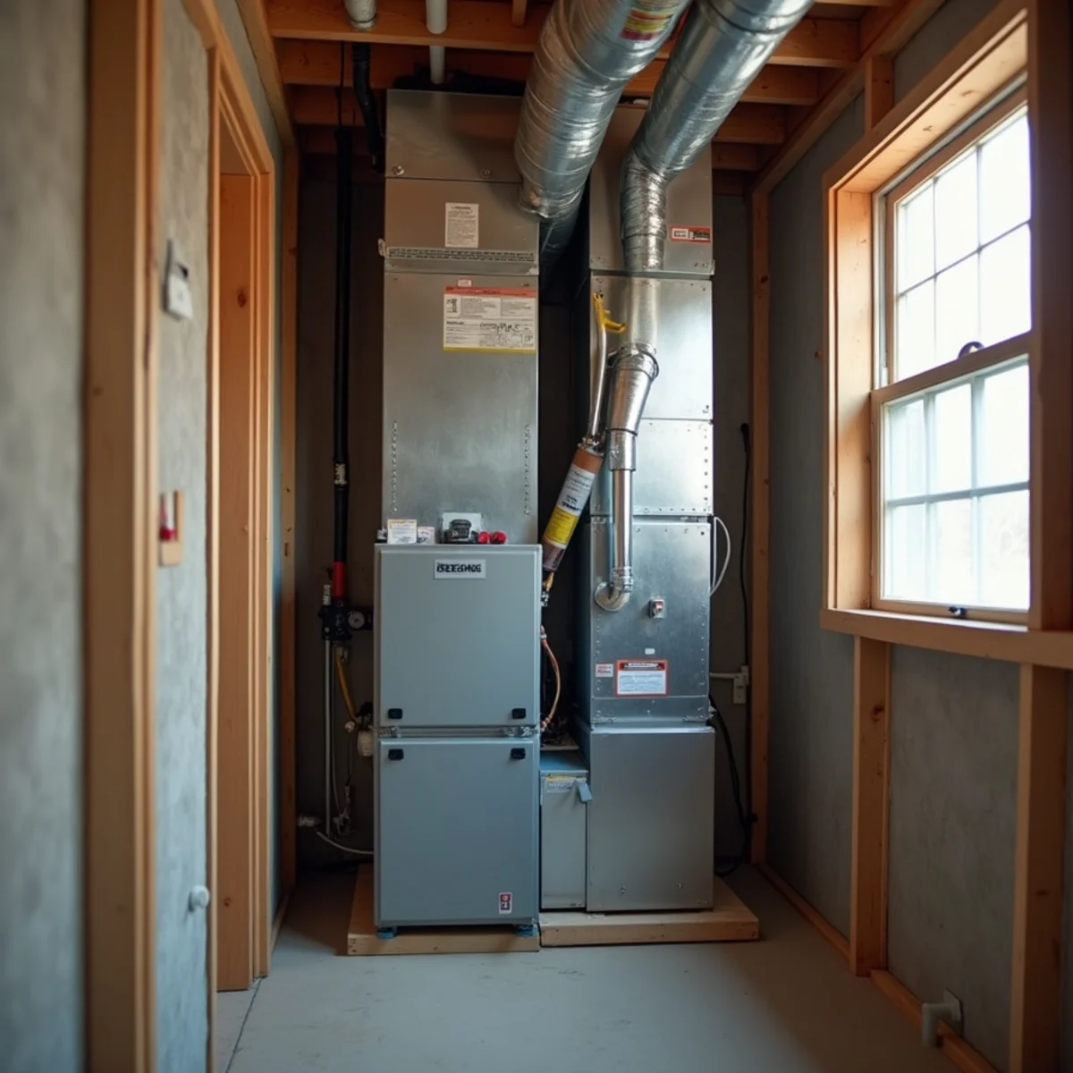 Residential heating system in an Oklahoma City home